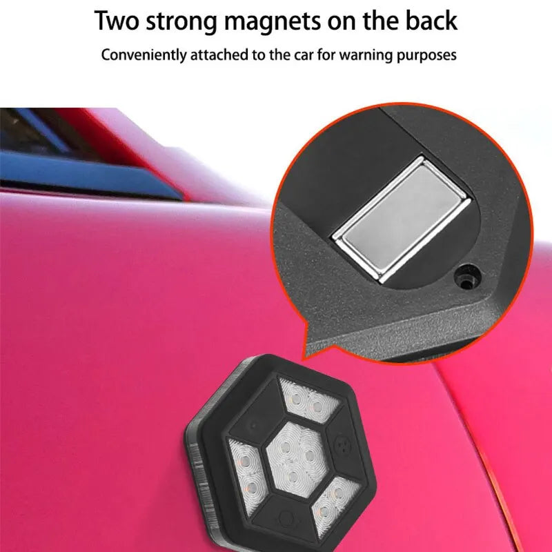 Rechargeable Warning Cob Ceiling Roadblock Flashing Rescue