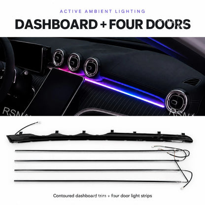 Active Ambient Lighting Kit Compatible Mercedes-Benz c-class