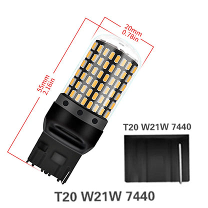 Aileo 2PCS T20 W21W 7440 Brake Front Rear Turn