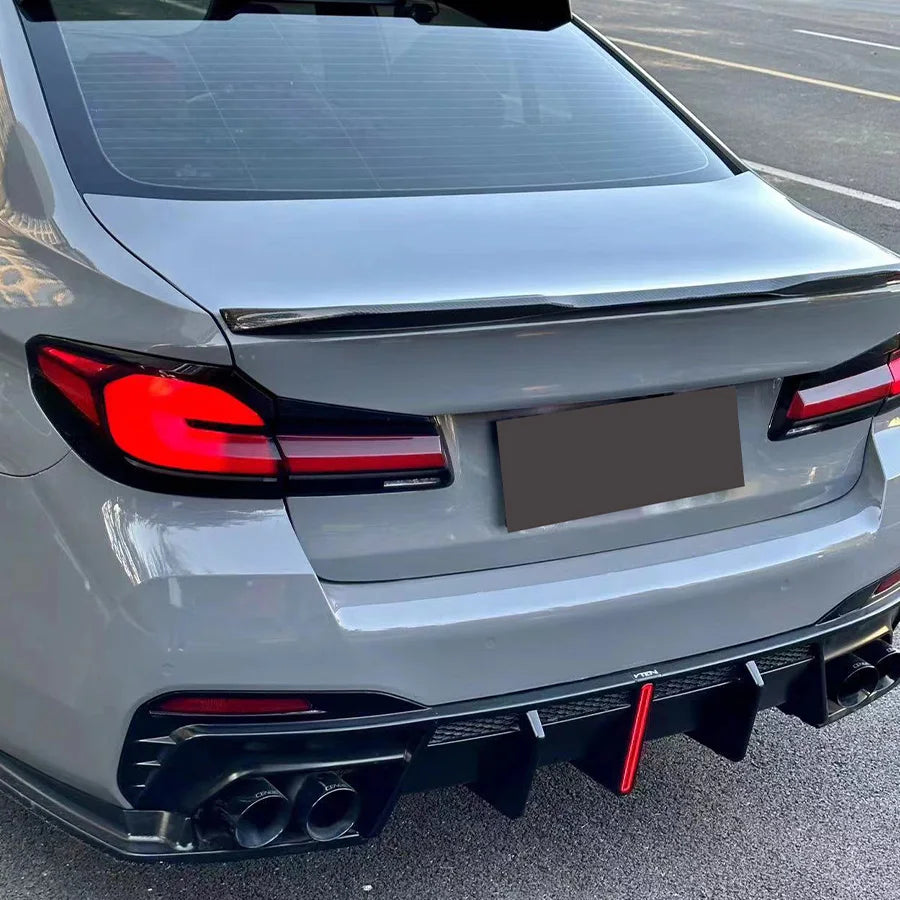 For BMW G30 G38 M Sport 3PCS Rear Bumper Diffuser Lip Spoiler