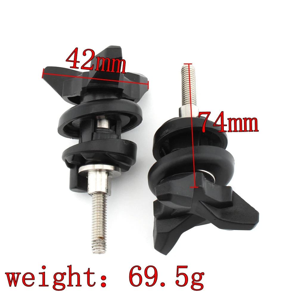 For BMW R1200GS Adv R 1200 2PCS Windshield Lock Adjustment Screw