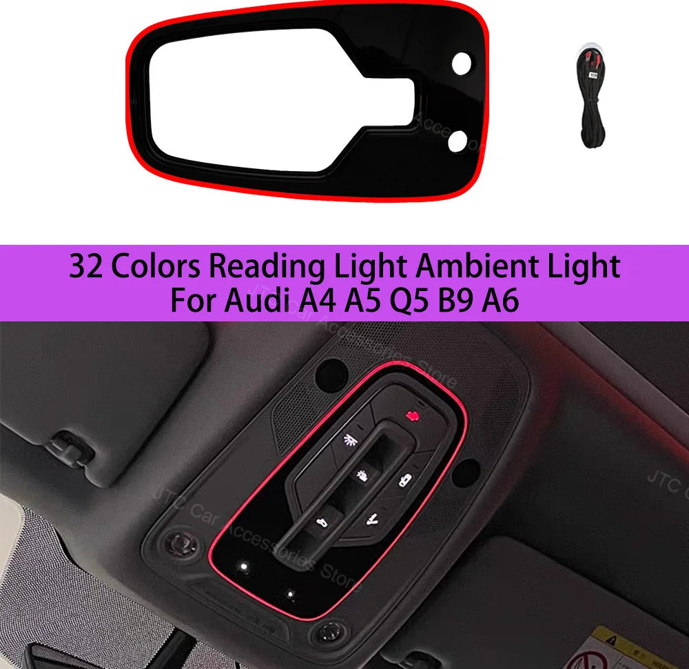 For Audi A4 A5 Q5 B9 Colors Ambient A6 A7 C8 Roof RGB Upgrade