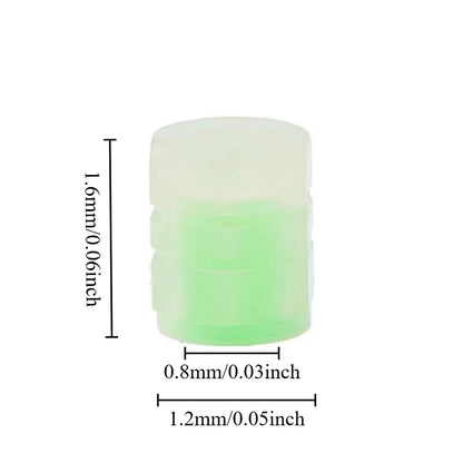 10PCS Luminous Valve Stem Cap Decor