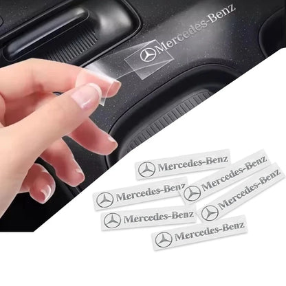 For Mercedes Benz Amg A B 3D Metal Emblem Sticker Interior