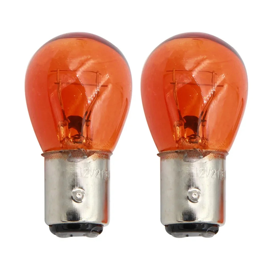 For Brake Turn Drl Reverse Lights 2PCS 1157 Halogen Bulbs P21 5W