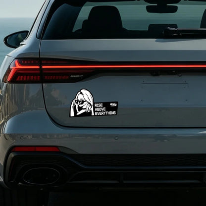 Fury Stickers Creative Personalized Body Glass Scratch Cover