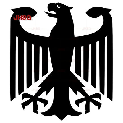 Classic German Eagle Flag Body Decal Design Stickers Waterproof