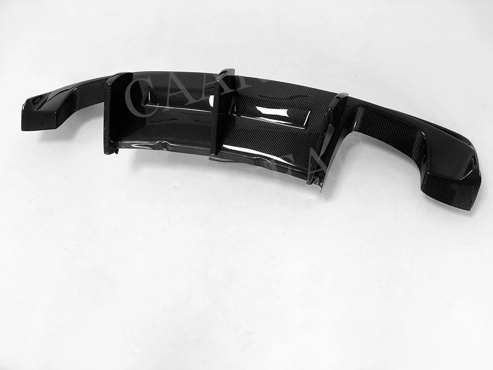 For E82 Carbon Fiber Rear Lip Diffuser Spoiler BMW Series E82 1M