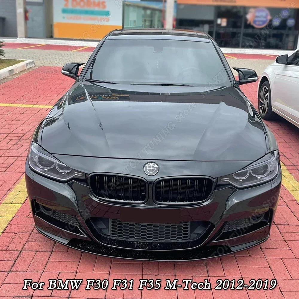 For BMW F30 F31 F35 320I m-sport Front Bumper Splitter Lip