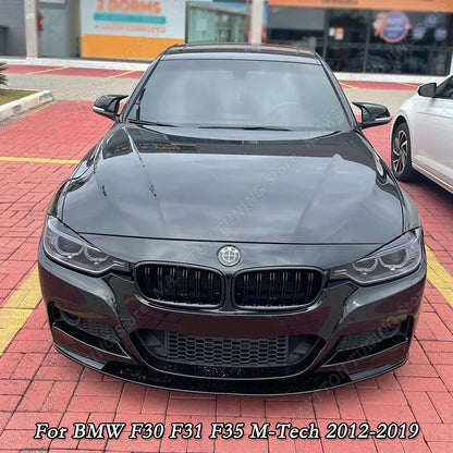 For BMW F30 F31 F35 320I m-sport Front Bumper Splitter Lip