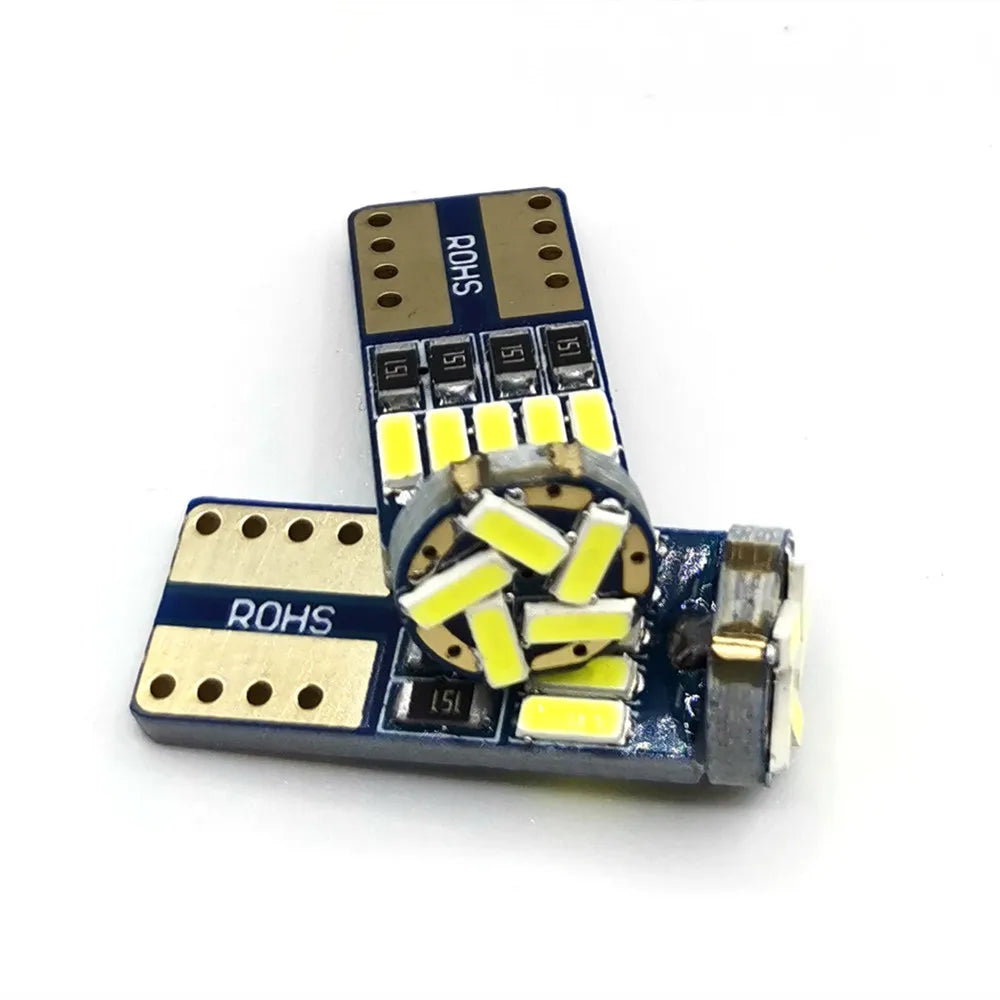 10PCS W5W T10 Signal 501 194 Bulbs 4014SMD Clearance