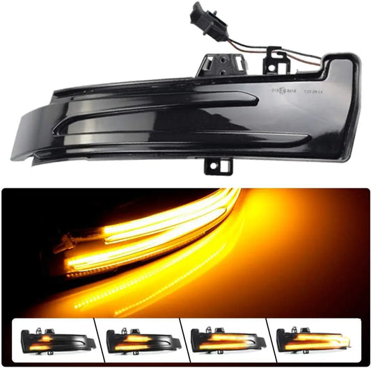 For Mercedes Benz W204 Cla A 2PCS Dynamic Turn Signal Side