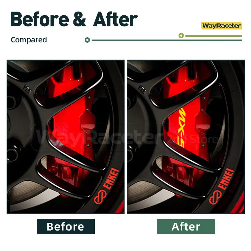 For Mazda MX5 MX-5 Miata Na Brake Caliper Sticker Temperature