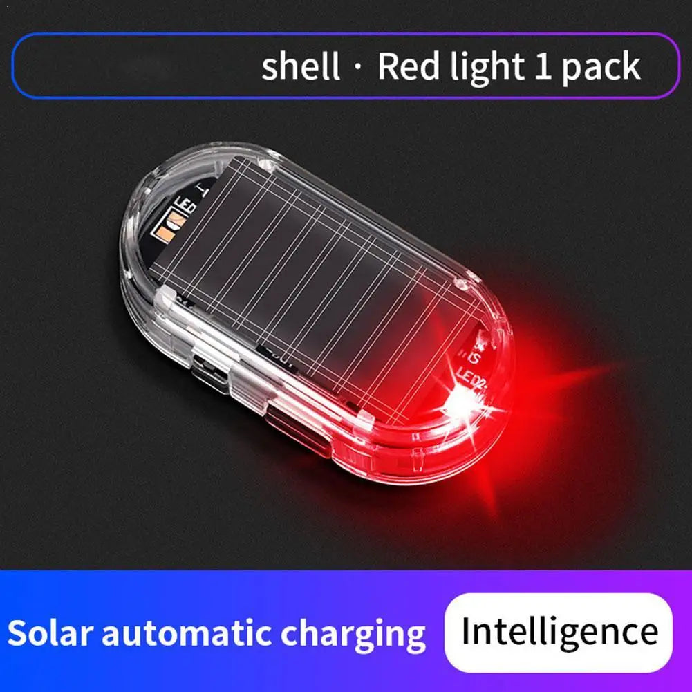 solar-powered anti-theft Warning Simulate Alarm Flashing