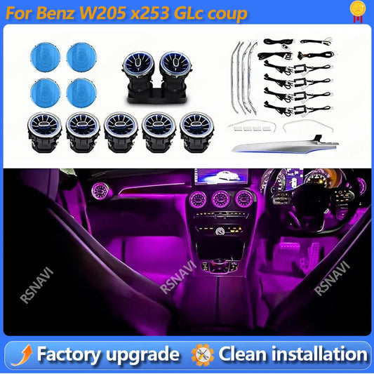 For Mercedes Benz C Glc Class Rhd Ambient Coupe W205 C43 C63S