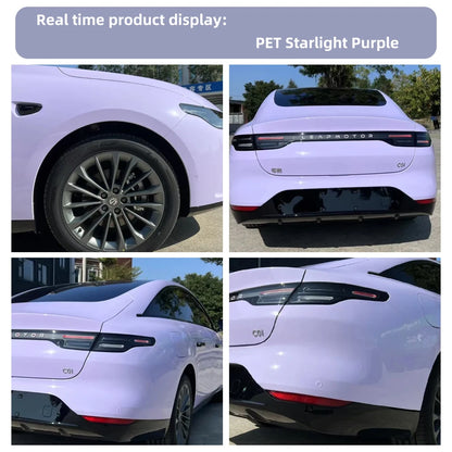 Super Bright Star Dusty Purple Full Wrap Vinyl Pvc