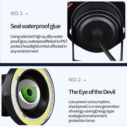 3.5inch Fog Devil S Eye Dynamic Display Screen Driving