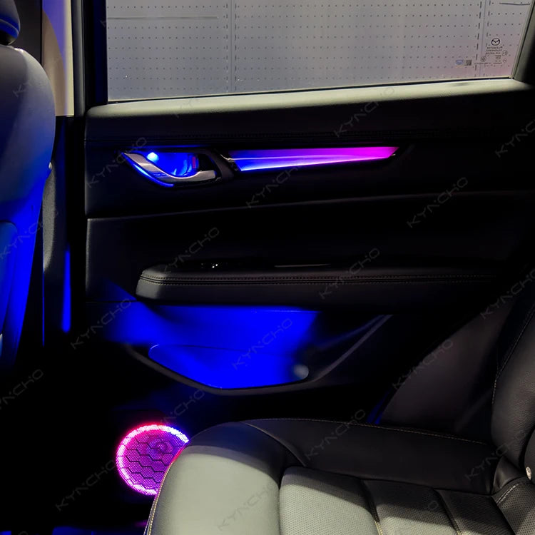 For Mazda CX5 CX8 LED Neon Ambient Symphony Colors Lighting