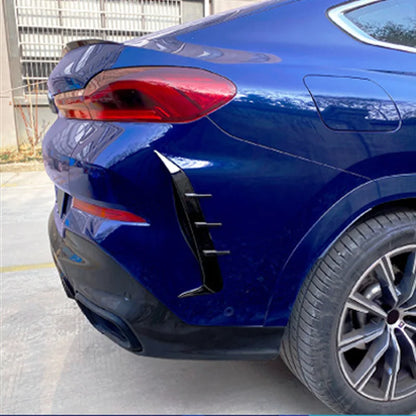 For BMW X6 G06 2019 2020 2021 2022 2023 Rear Bumper Splitter