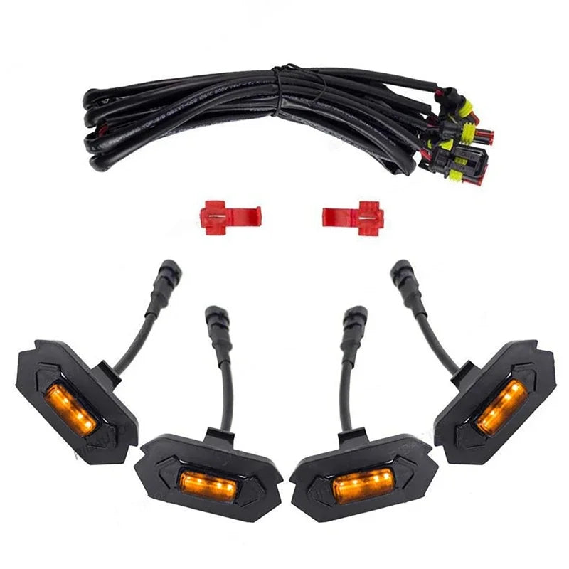 For Ford Ranger T9 2023-2024 4PC Grille Wire Harness Daytime
