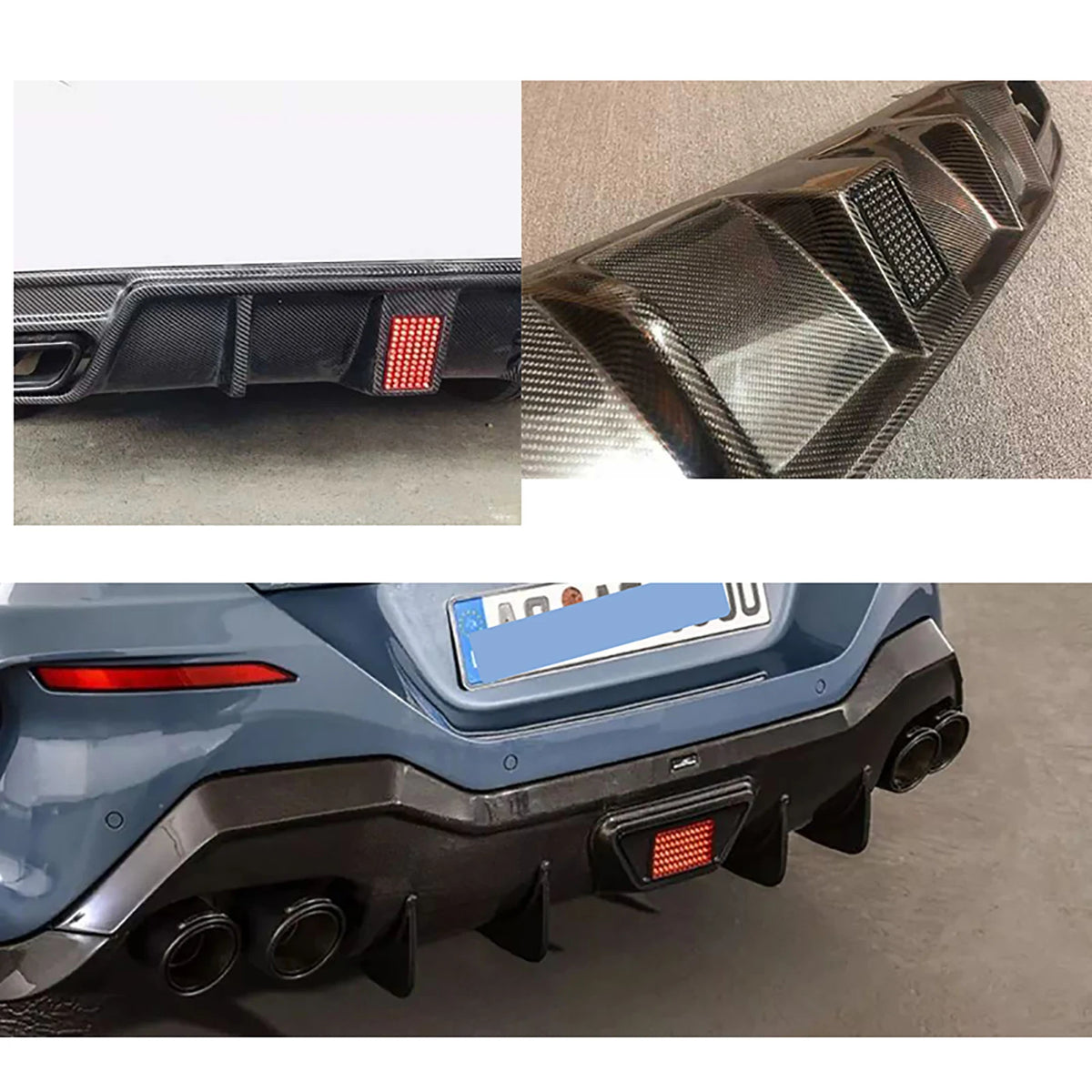 For BMW Brake F1 Pilot Rear Bumper Benz VW Cars