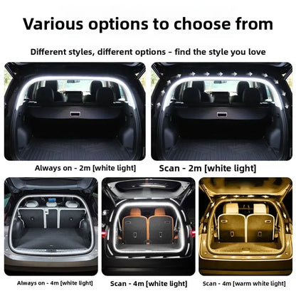 Trunk Lighting Ambient Interior wiring-free Automatic Induction