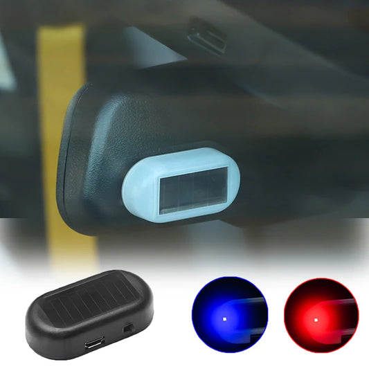 Solar Powered Fake Security Dummy Alarm Automobile Wireless