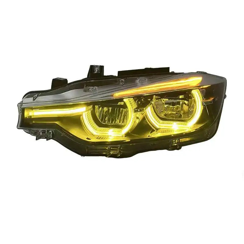 For BMW 3 Series F30 F35 Kqxdual Color Headlights 2013-2018