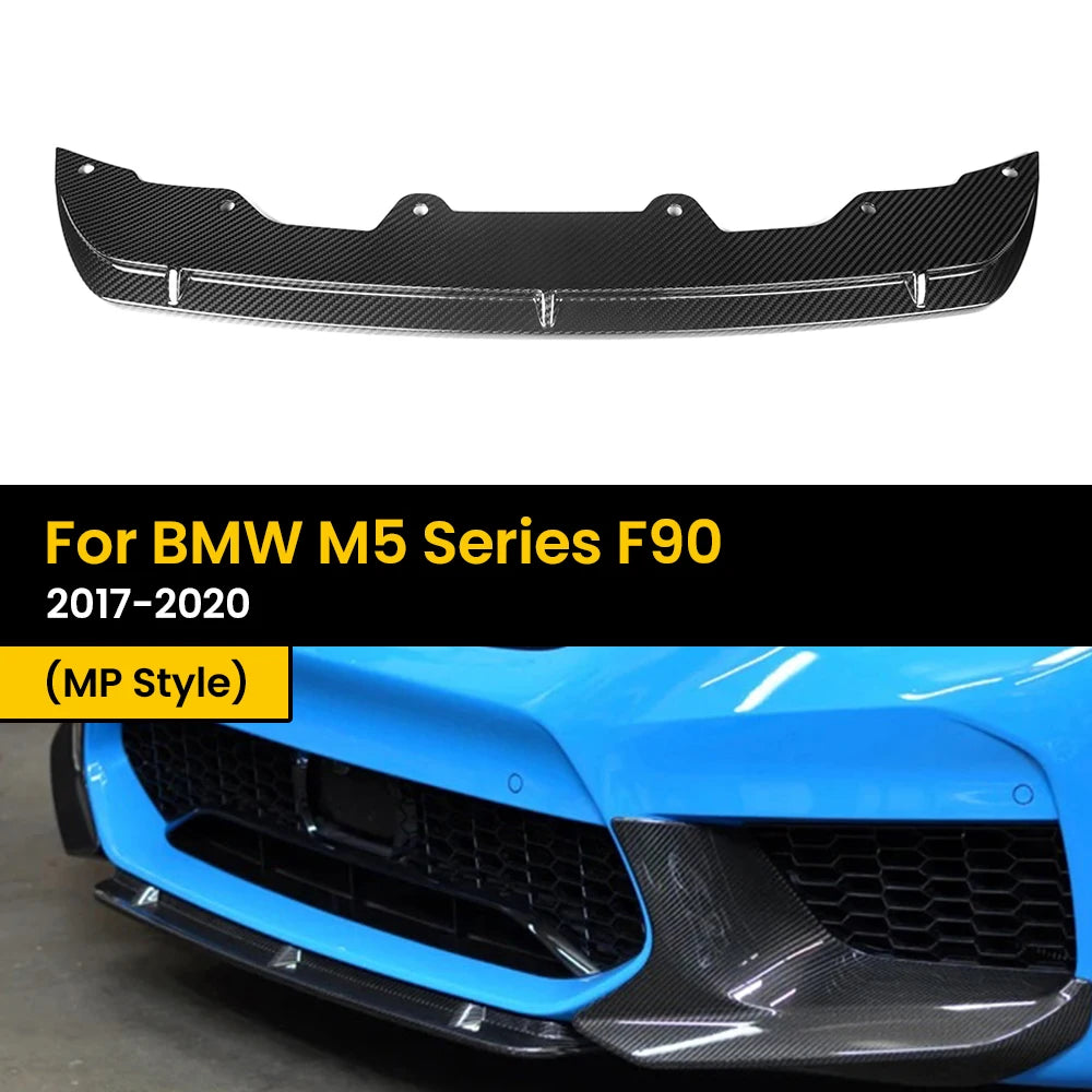 For BMW M5 Series F90 Pre-LCI Real Dry Carbon Fiber Front