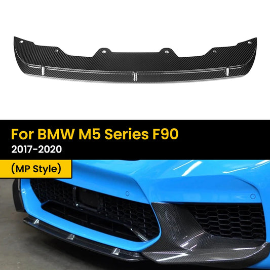 For BMW M5 Series F90 Pre-LCI Real Dry Carbon Fiber Front