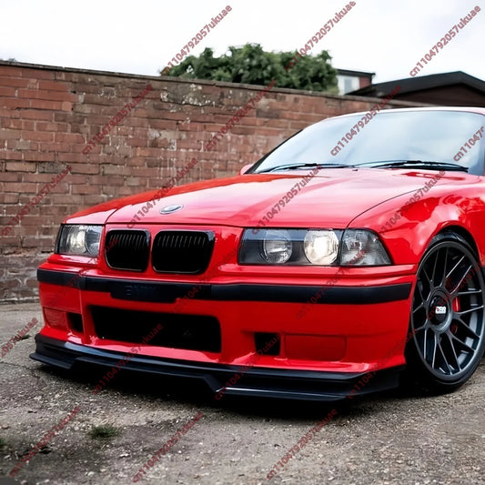 For BMW 3 Series E36 M3 H Front Bumper Lip Splitter M3 1991-2000