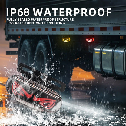 Truck Side Marker 24V high-brightness Ground Edge Waterproot