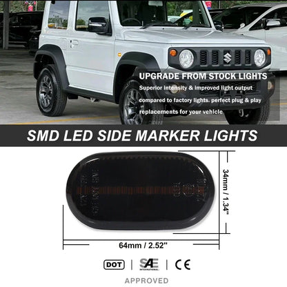 For Suzuki Jimny JB64W JB74 JB23 Upgrade Appearance Dynamic Side