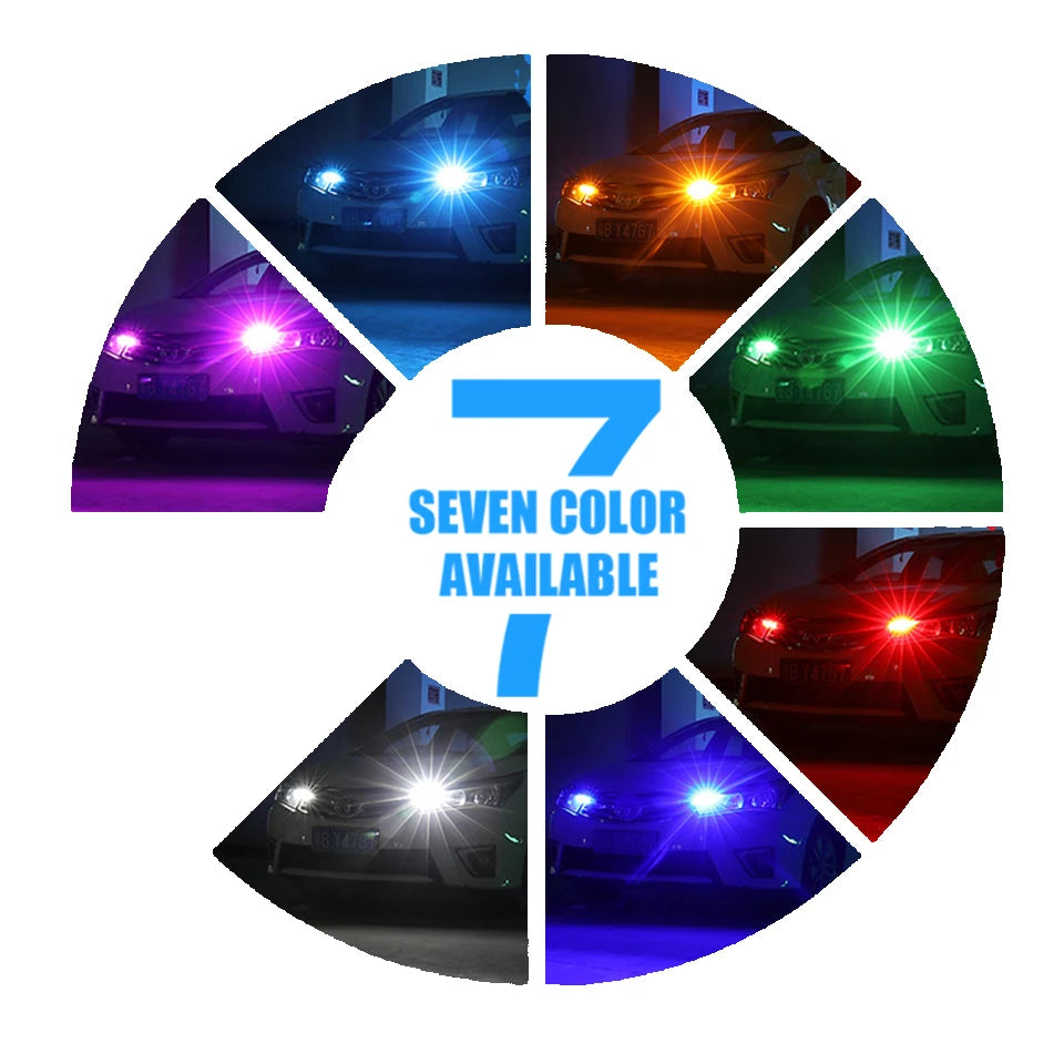 2xnewest W5W T10 Cob Glass 6000K White Automobiles License
