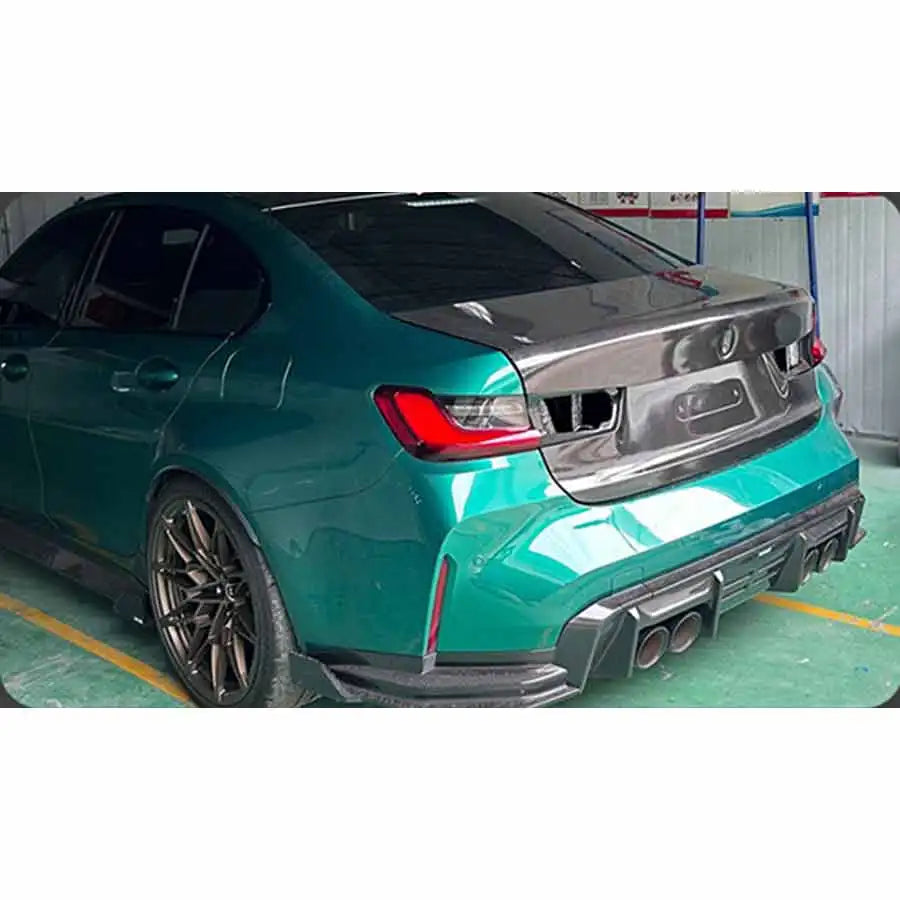 For BMW 3 Series M3 G80 G20 Carbon Fiber Trunk Lid Encloses