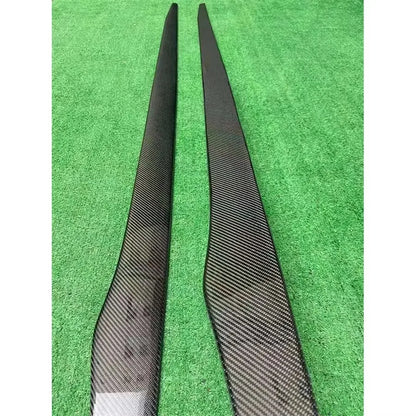 For BMW 3 Series F30 F35 Carbon Fiber Side Skirts Bumper