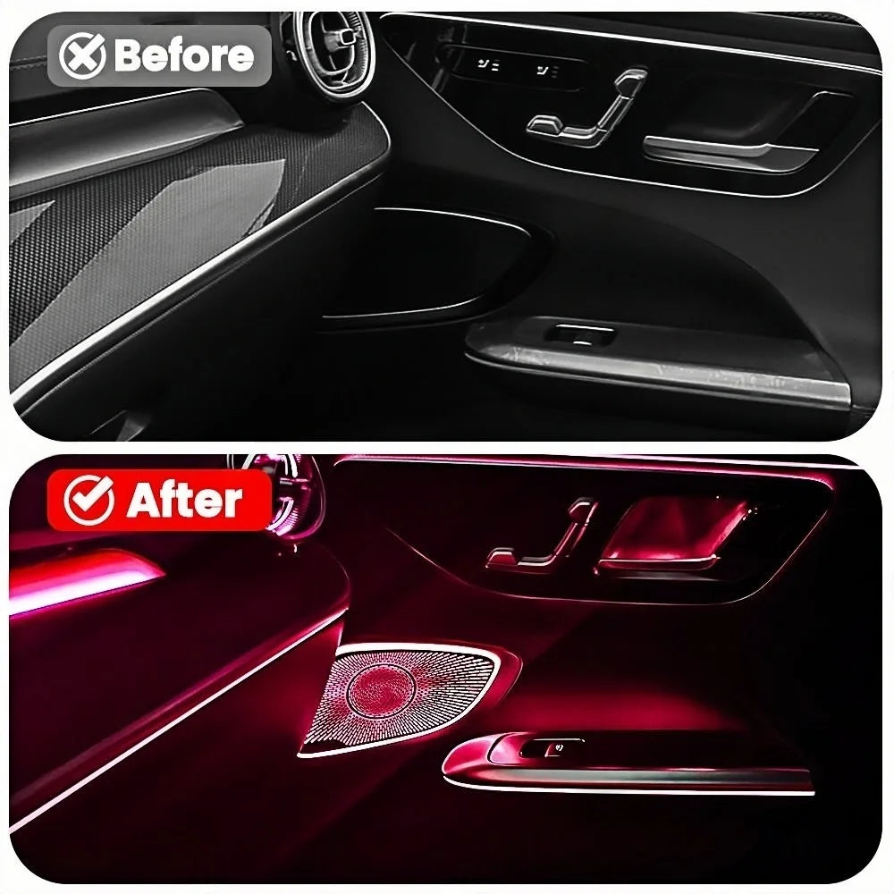 For Benz C-class W206 Glc X254 2022-2026 Colors Door Illuminated