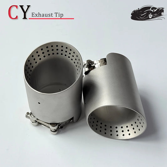 For BMW F87 F80 F82 F83 Sandblasting Stainless Steel Exhaust Tip