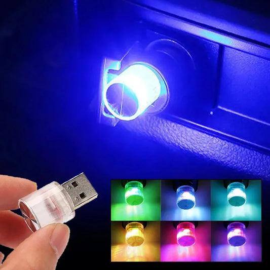 Interior USB MINI Flashlight Ambient Lighting Indoor RGB Gradient