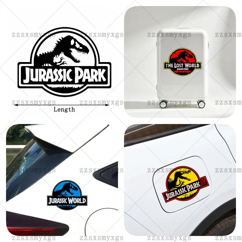For Jurassic Park Dinosaur Fit Funny Sticker Stickers Body