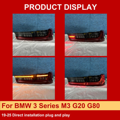 For BMW 3 Series M3 G20 J One Csl Laser Tail G80 2019-2025