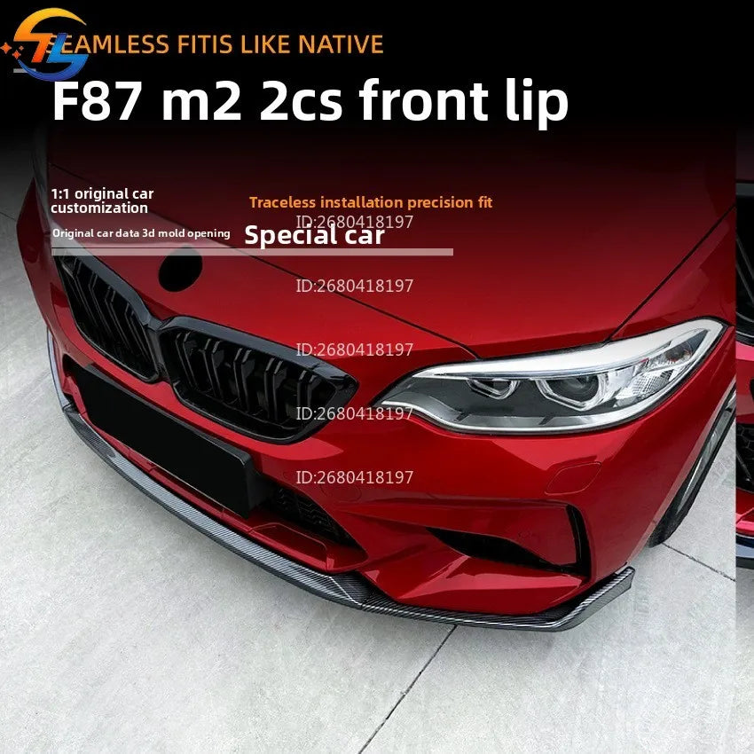 For BMW 2 Series BMW F87 M2 2016-2021 Front Lip Shovel Bar