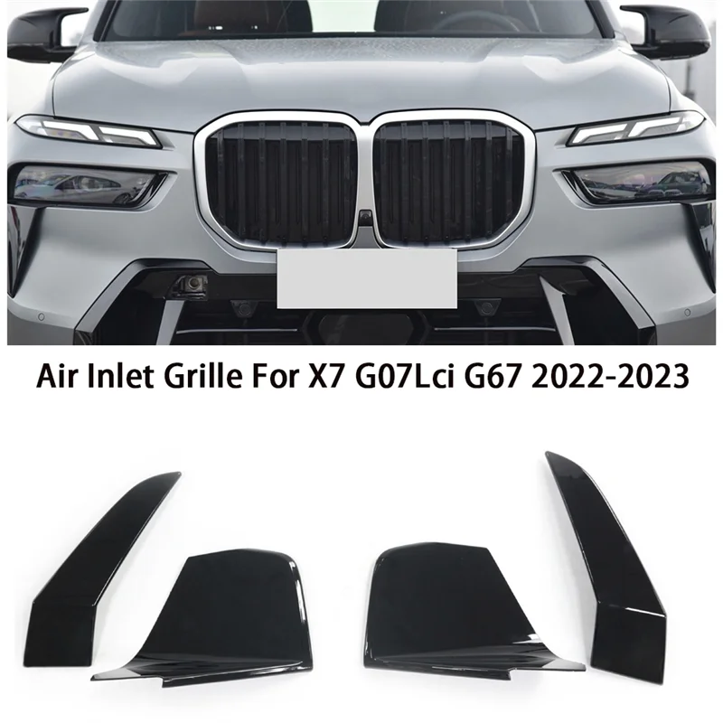 For BMW X7 G07LCI G67 2022-2023 Air Inlet Grille Front Bumper
