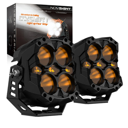 Novsight Spot Bars 6inch 60W Off Road Pod 4X4