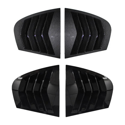 For BMW E90 Rear Window Louvers Series 320I 325I 320D 330I 335I