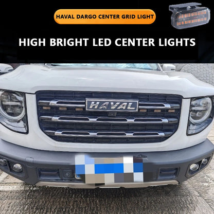 For Haval Dargo 1TH Center Grille Small Amber Single Color Snap