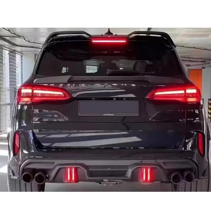 For BMW X5 G05 X5M F95 2018 L Carbon Fiber Tail Fins Wing Rear