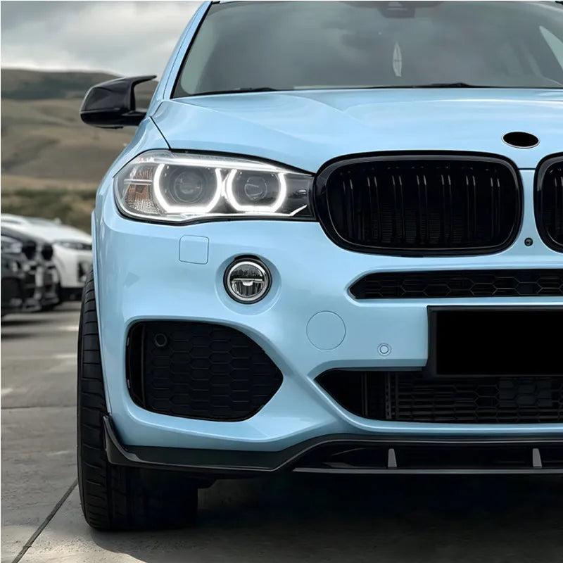 For BMW X5 F15 M Sport 2014-2018 Front Bumper Lip Chin Spoiler