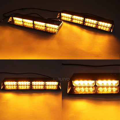 For Emergency Flash Warning Lamp Windshield In Strobe Bar Modes