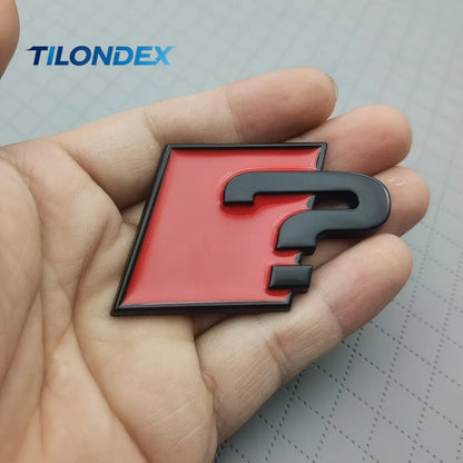 For Rear Trunk Side Fender Tilondex 1PC 3D Metal Emblem Badge